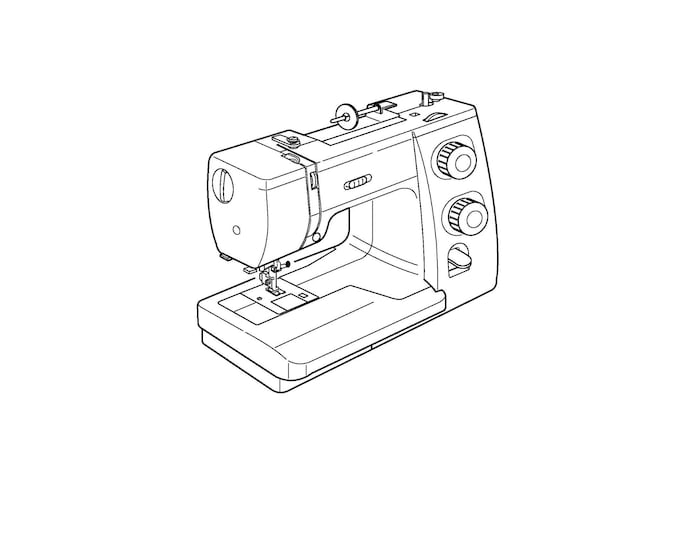 Janome 7325 Magnolia Sewing Machine Instruction Manual - User Manual - Complete User Guide
