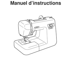 Janome DC2011 - DC2012 Sewing Machine Instruction Manual - User Manual - Complete User Guide