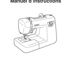 Janome DC2019 Sewing Machine Instruction Manual - User Manual - Complete User Guide
