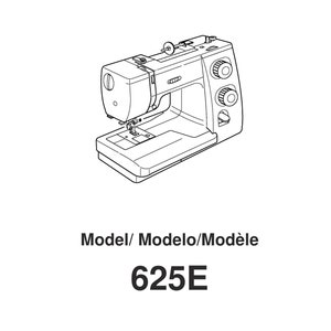 Janome 625E Sewing Machine Instruction Manual - User Manual - Complete User Guide