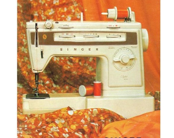 Singer 834 Stylist Sewing Machine Instruction Manual - User Manual - Complete User Guide - English