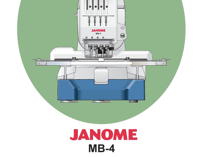 Janome MB-4 Sewing Machine Instruction Manual - User Manual - Complete User Guide