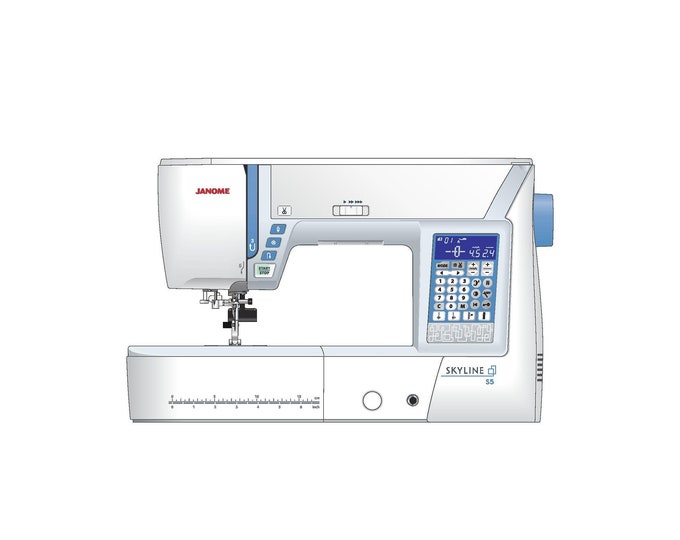 Janome Skyline S5 Sewing Machine Instruction Manual - User Manual - Complete User Guide
