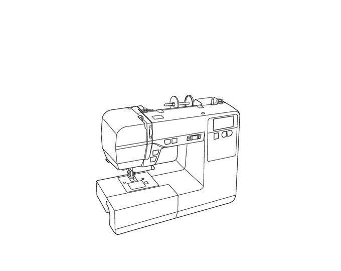 Janome Mod100 Sewing Machine Instruction Manual - User Manual - Complete User Guide