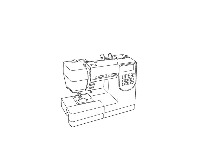 Janome M7200 Sewing Machine Instruction Manual - User Manual - Complete User Guide