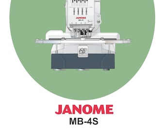 Janome MB-4S Sewing Machine Instruction Manual (PDF)