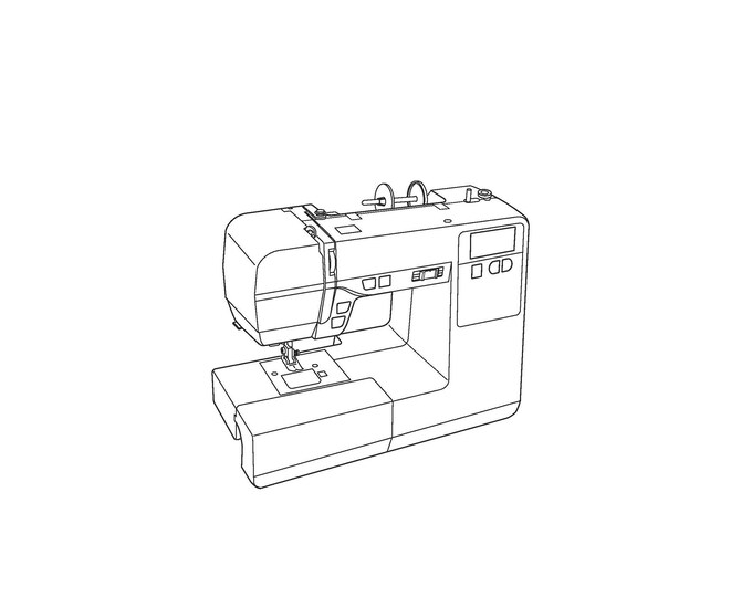 Janome 81050DC - MOD50 Sewing Machine Instruction Manual - User Manual - Complete User Guide