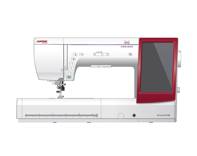 Janome 14000 Memory Craft Sewist Sewing Machine Instruction Manual - User Manual - Complete User Guide - English