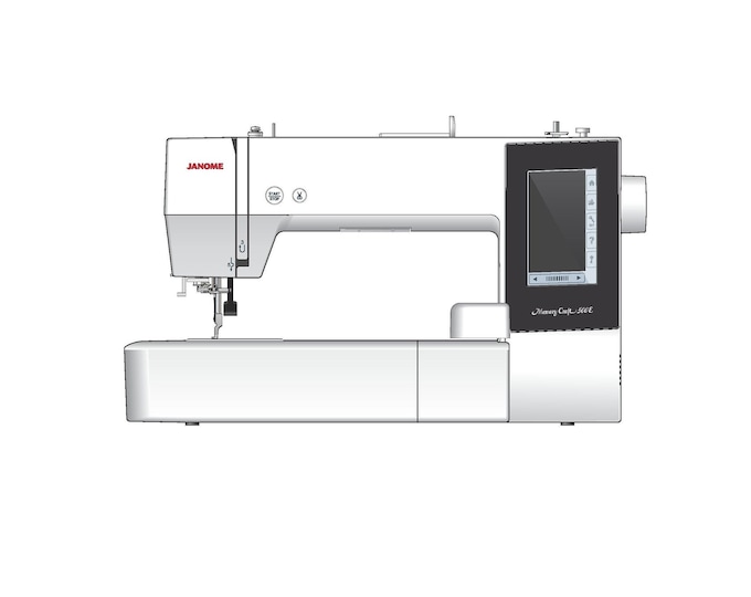 Janome 500E Memory Craft Sewing Machine Instruction Manual - User Manual - Complete User Guide