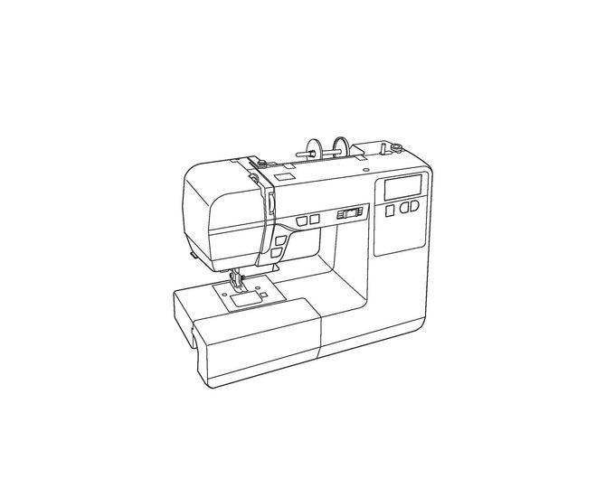Janome DC81050 Mod50 Sewing Machine Instruction Manual - User Manual - Complete User Guide