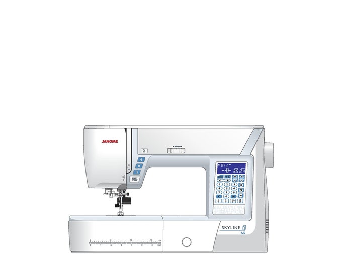 Janome Skyline S3 Sewing Machine Instruction Manual - User Manual - Complete User Guide