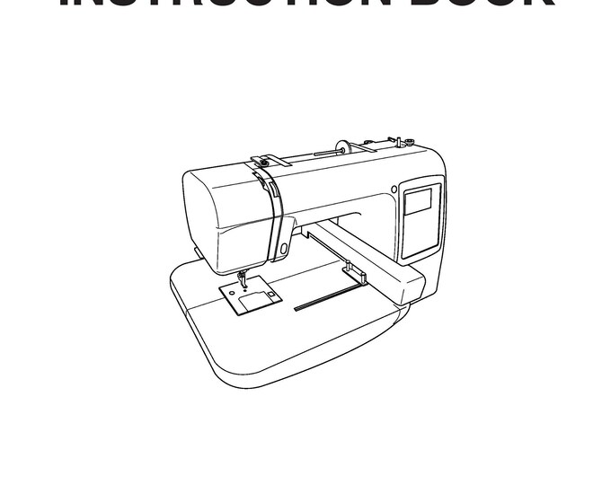 Necchi EC100  Sewing Machine Instruction Manual - User Manual - Complete User Guide