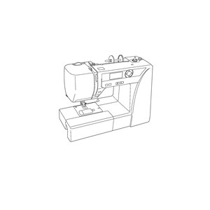 Janome DC2015 Sewing Machine Instruction Manual - User Manual - Complete User Guide
