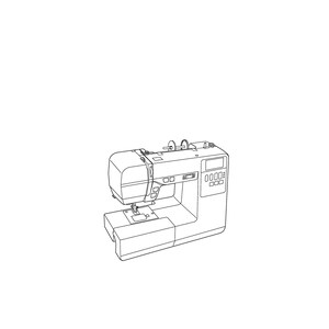 Janome 81200DC - MOD200 Sewing Machine Instruction Manual - User Manual - Complete User Guide