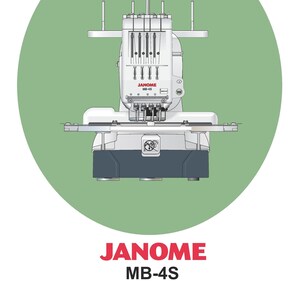 Janome MB-4S Sewing Machine Instruction Manual - User Manual - Complete User Guide