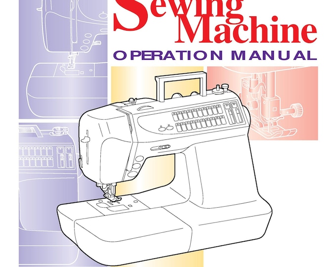 Brother CS8072 Sewing Machine Instruction Manual - User Manual - Complete User Guide