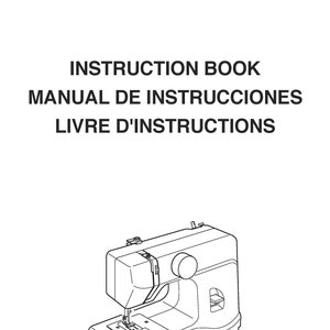 Janome 525B Derby Line Sewing Machine Instruction Manual - User Manual - Complete User Guide
