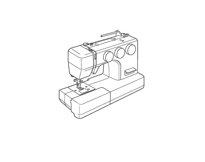Janome Mod19 Sewing Machine Instruction Manual - User Manual - Complete User Guide - English
