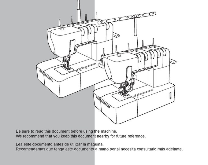 Brother CV3440 Sewing Machine Instruction Manual - User Manual - Complete User Guide