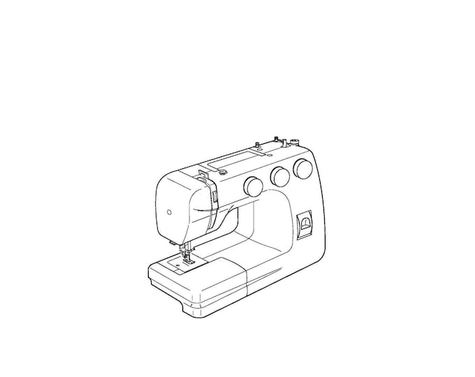 Janome JW5622 Sewing Machine Instruction Manual - User Manual - Complete User Guide - English