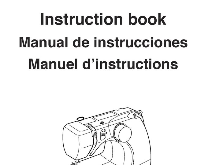 Janome 3128 Sewing Machine Instruction Manual - User Manual - Complete User Guide - English