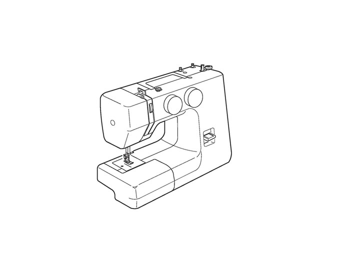 Janome 41012 Sewing Machine Instruction Manual - User Manual - Complete User Guide - English