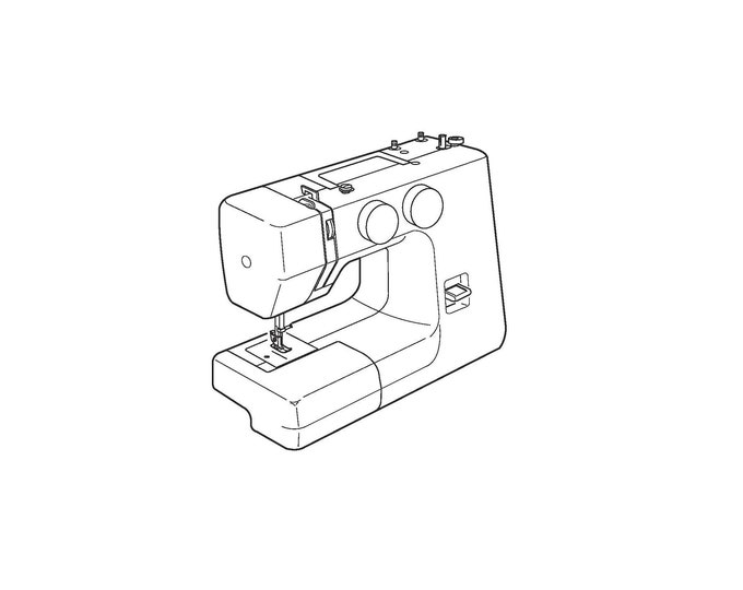 Janome 311A Sewing Machine Instruction Manual - User Manual - Complete User Guide - English