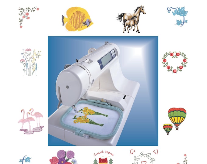 Brother PE180D Sewing Machine Instruction Manual - User Manual - Complete User Guide