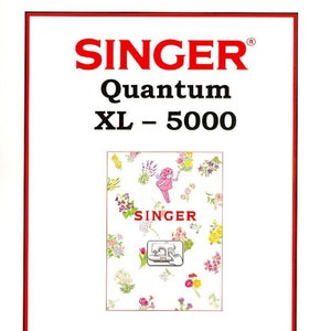 Singer XL-5000 Quantum Workbook - User Guide - English