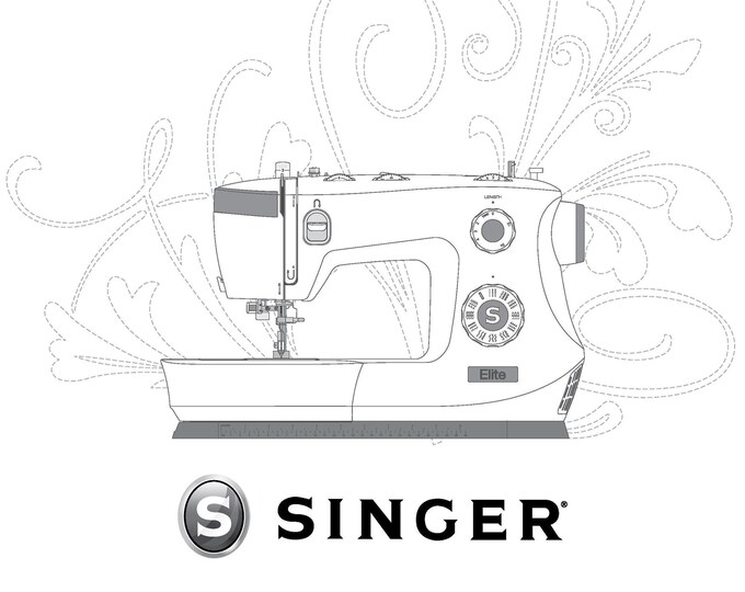 Singer ME457 Sewing Machine Instruction Manual - User Manual - Complete User Guide - English