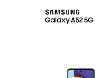 Samsung Galaxy A52 5G Owners Manual - User Manual - Instruction Manual - English