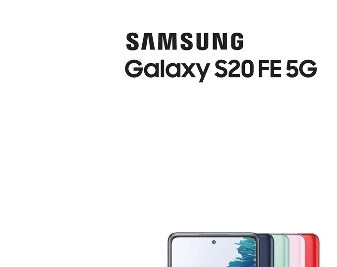 Samsung Galaxy S20 FE 5G Owners Manual - User Manual - Instruction Manual - English