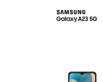 Samsung Galaxy A23 5G Owners Manual - User Manual - Instruction Manual - English