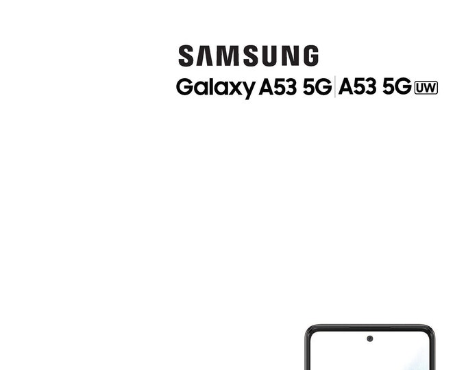 Samsung Galaxy A53 5G - A53 5G UW A536 Owners Manual - User Manual - Instruction Manual English