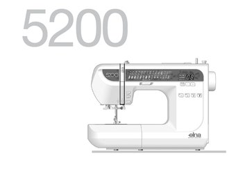 Elna 5200 Sewing Machine Instruction Manual - 98 Pages