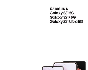 Samsung Galaxy S21/S21+/S21 Ultra 5G User Manual (PDF Download)