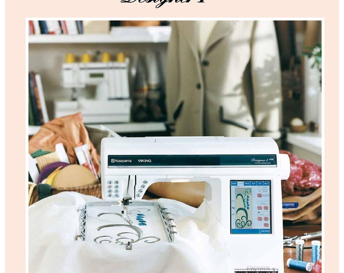 Husqvarna Viking Designer I Usb Sewing Machine Instruction Manual - User Manual - Complete User Guide - English