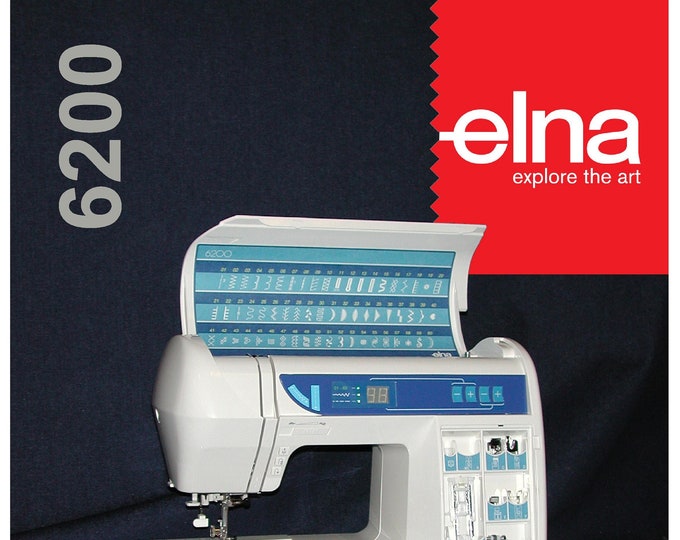 Elna 6200 Sewing Machine Instruction Manual - User Manual - Complete User Guide