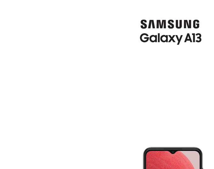 Samsung Galaxy A13 Owners Manual - User Manual - Instruction Manual - English