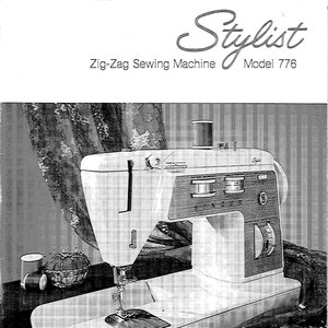 Singer 776 Stylist Nähmaschine Bedienungsanleitung - Handbuch - Vollständige Bedienungsanleitung - Englisch