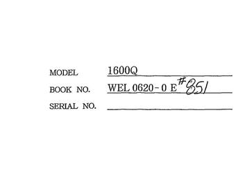 Linkbelt 1600Q Quantum Excavator Shop Manual (PDF Download)