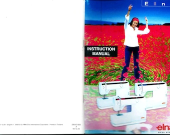 Elna 2003-2007 Sewing Machine Instruction Manual