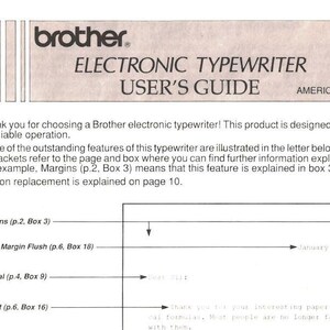 Brother elektronische schrijfmachine Instructiehandleiding - Gebruikershandleiding - Volledige gebruikershandleiding