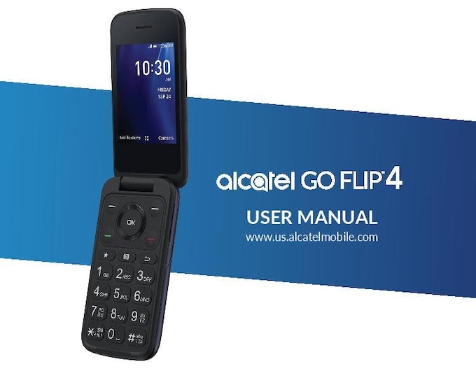 Alcatel Go Flip 4 User Manual - Instructions - User Guide - English