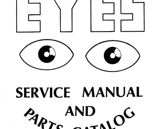 ROCK OLA - EYES - Service Manual - Parts Manual - Owner manual -  Pdf Download