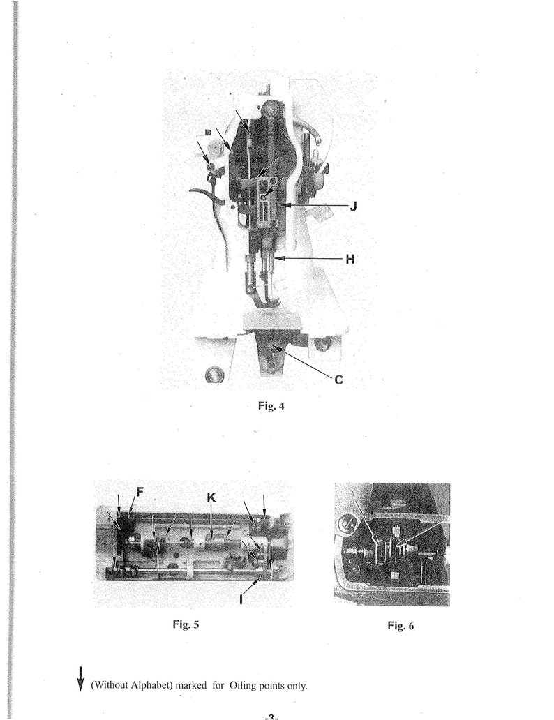 CONSEW 206RB5 Sewing Machine Instruction Manual User Manual Complete User Guide English Etsy