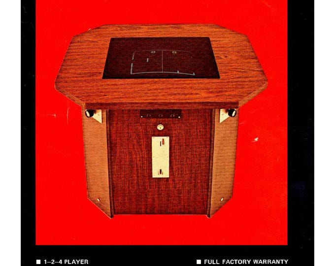 DIGITAL GAMES - MODEL 474 - Cocktail Table Game - Service Manual - Parts Manual - Owner manual -  Pdf Download