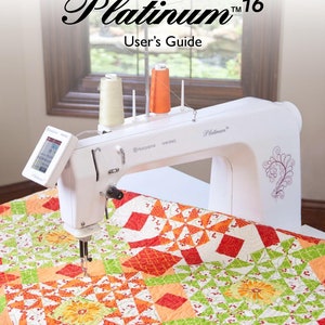 Husqvarna Viking Platinum 16 Sewing Machine User Manual (English)