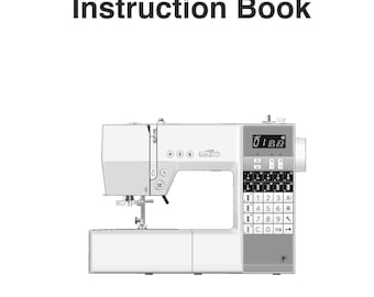 Necchi EX60 Sewing Machine Instruction Manual - English User Guide