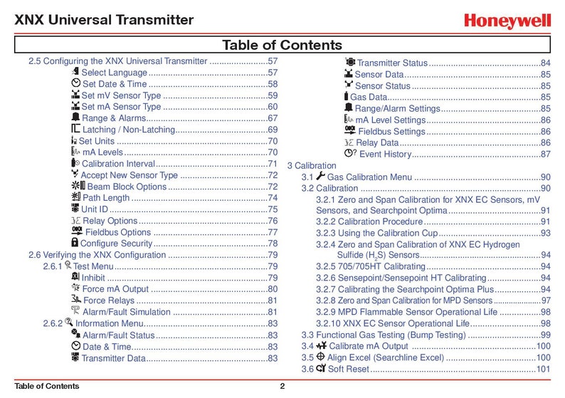 Honeywell XNX Universal Transmitter Technical Manual and Quick Start